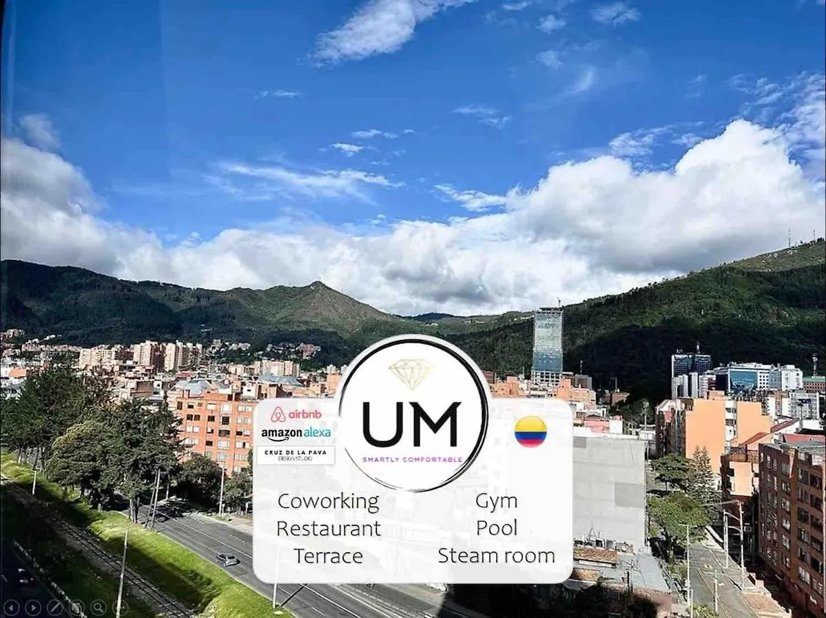 Apartmán Unique Mine - Luxury Smart Loft - Chico Bogotá Kolumbie